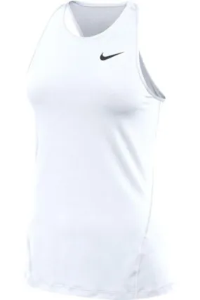 Nike Women's Pro Mesh Tank Top XxLarge White