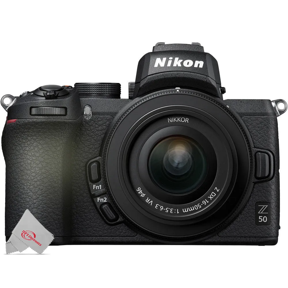 Nikon Z 50 Mirrorless Digital Camera with 16-50mm and 50-250mm Z VR Lenses