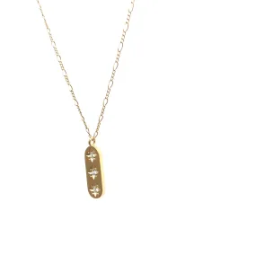 NORTH STAR BAR NECKLACE