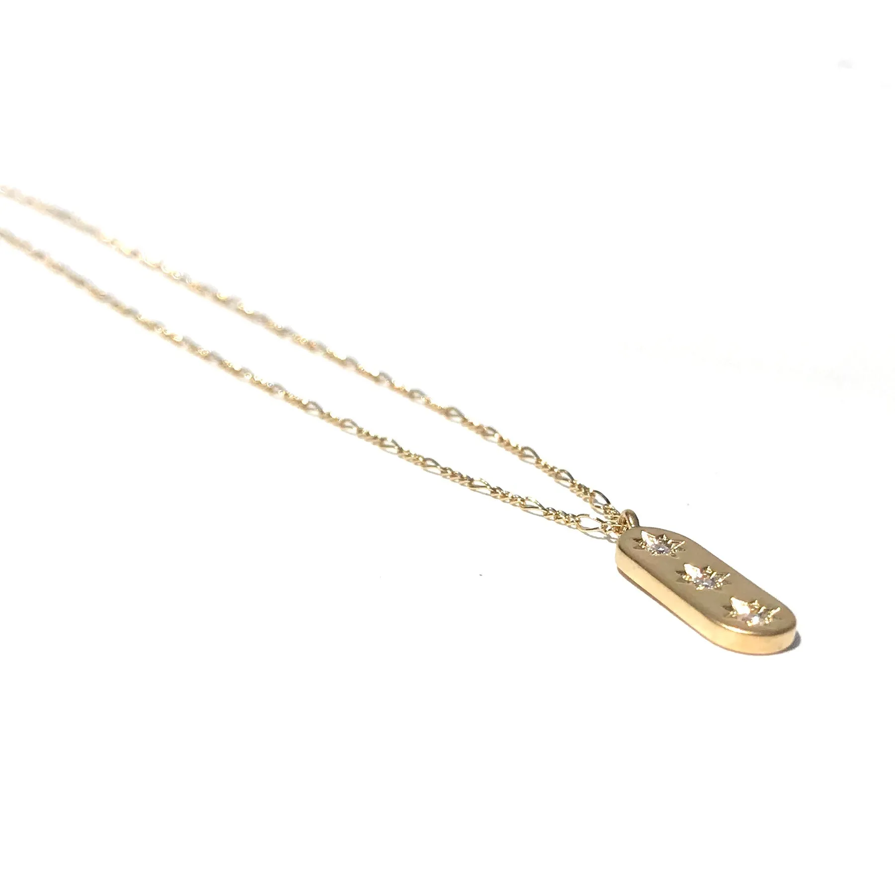 NORTH STAR BAR NECKLACE