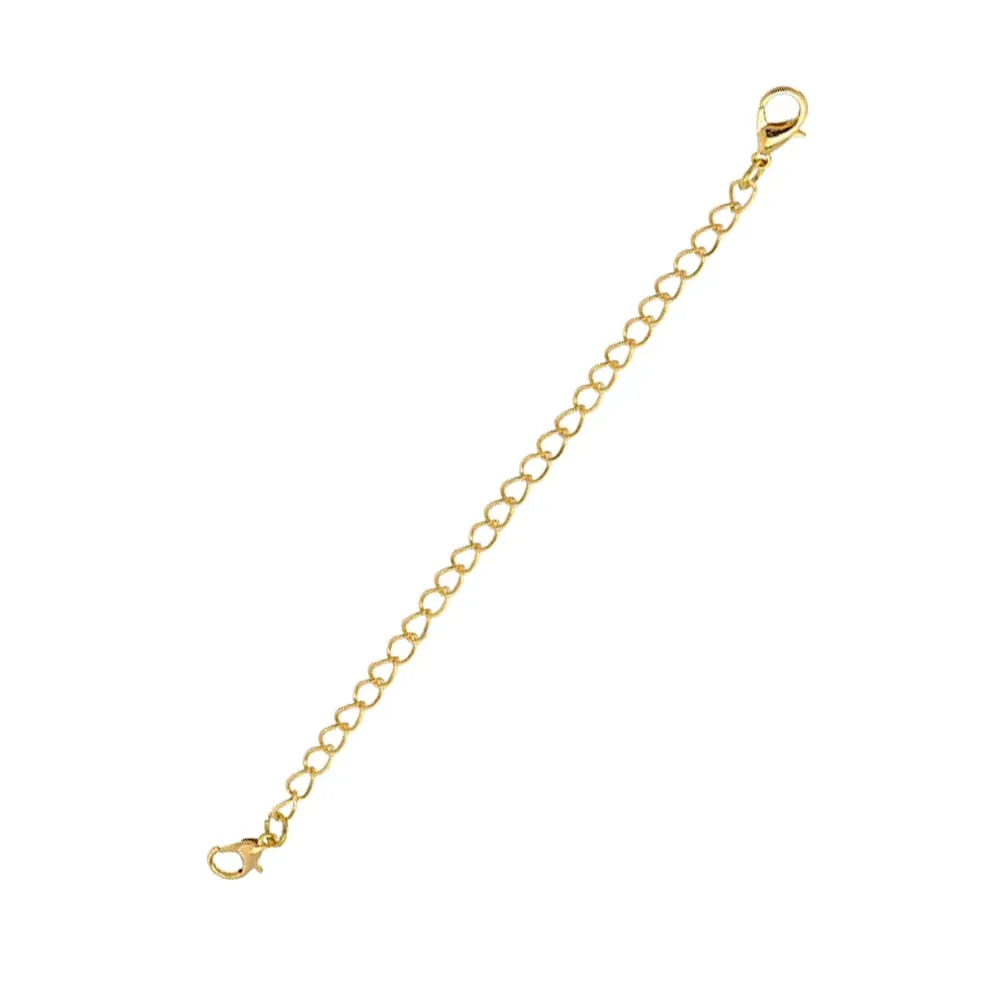 Obsession Necklace Extender Encased in 18k Gold - 100mm