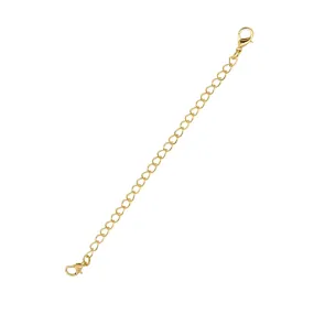 Obsession Necklace Extender Encased in 18k Gold - 100mm