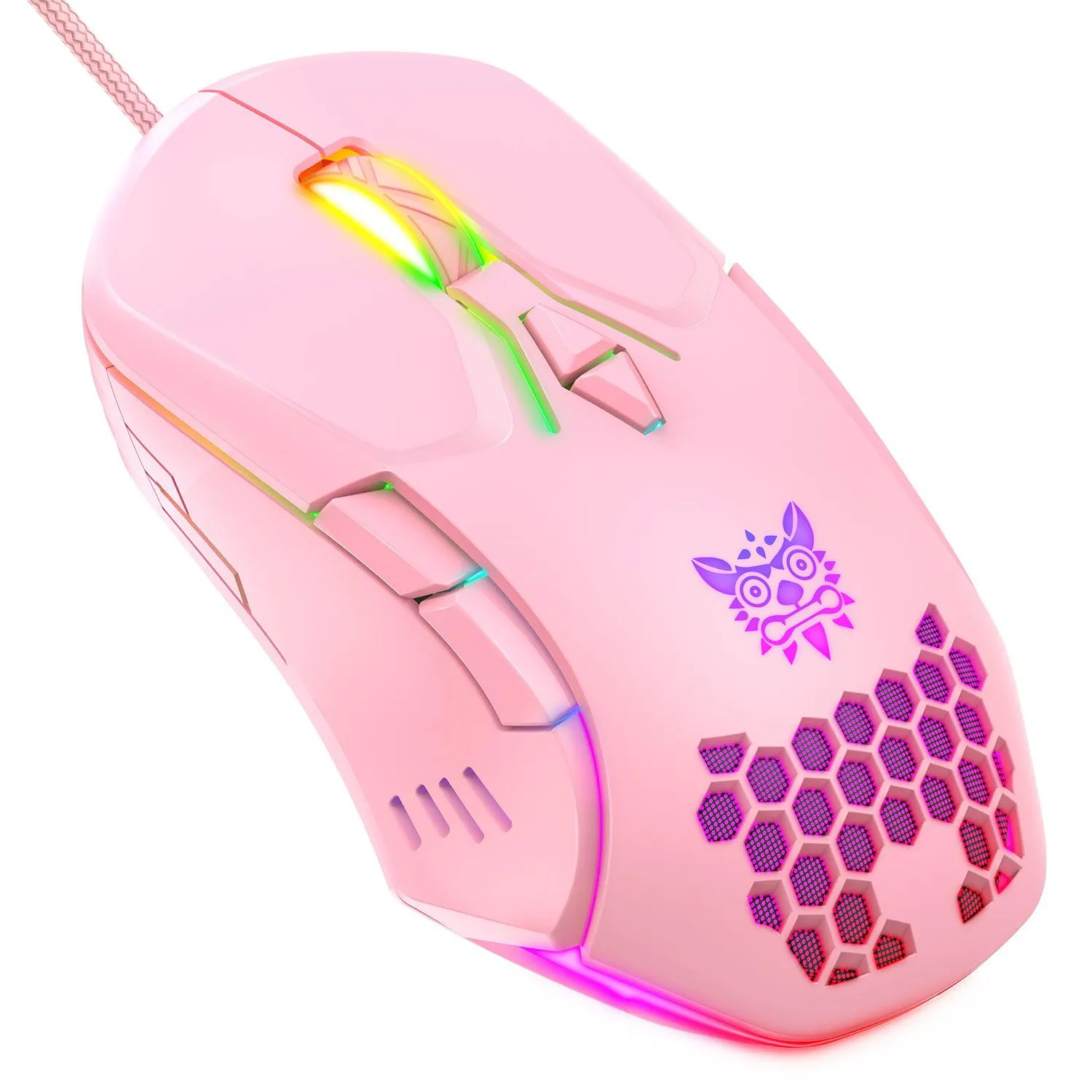 ONIKUMA CW902 Wired Gaming Mouse With Colorful Lighting