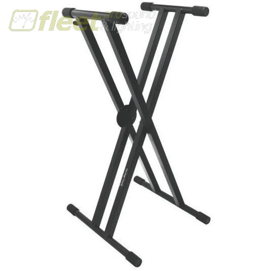 Onstage KS7291 Pro Heavy-Duty Double-X Ergo-Lok Keyboard Stand