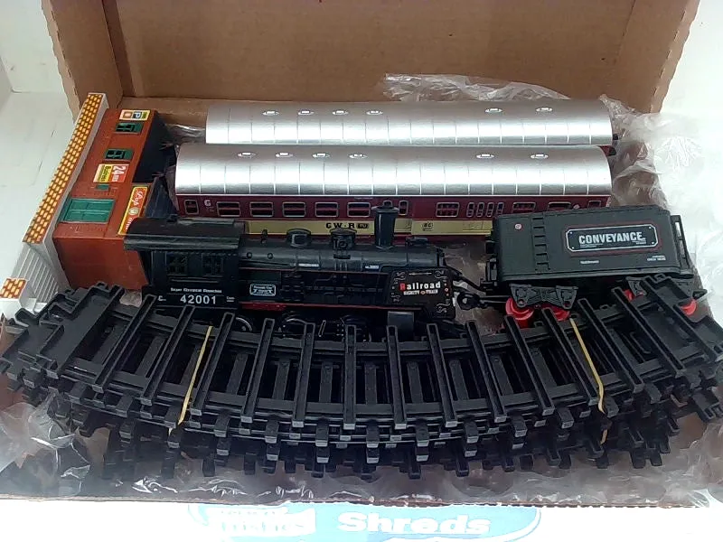 Orbisify Multicolor Train Set Steam Locomotive Toy