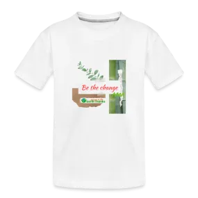 Organic Cotton Toddler Premium Organic T-Shirt with Customizable Design - Handmade with 100% Organic Cotton