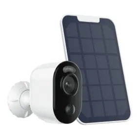 Outdoor Solar Powered Wireless WiFi Security Camera