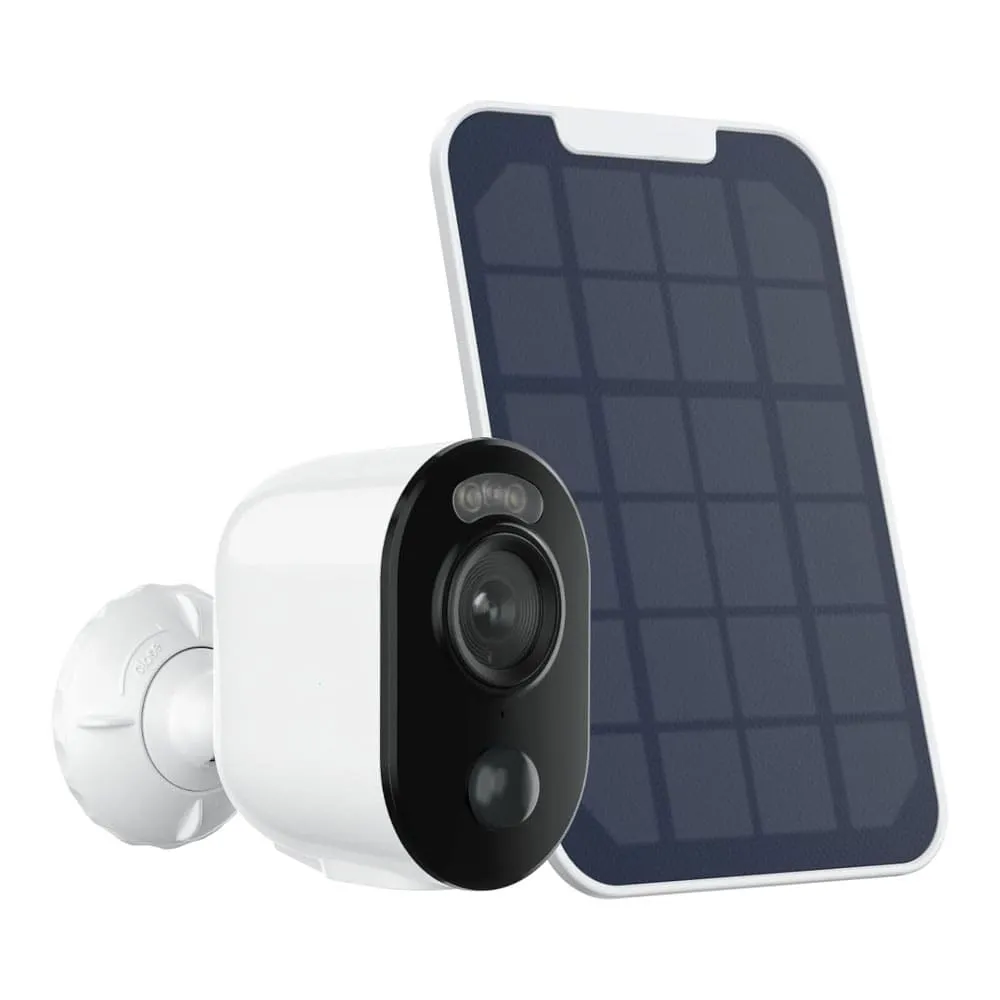 Outdoor Solar Powered Wireless WiFi Security Camera