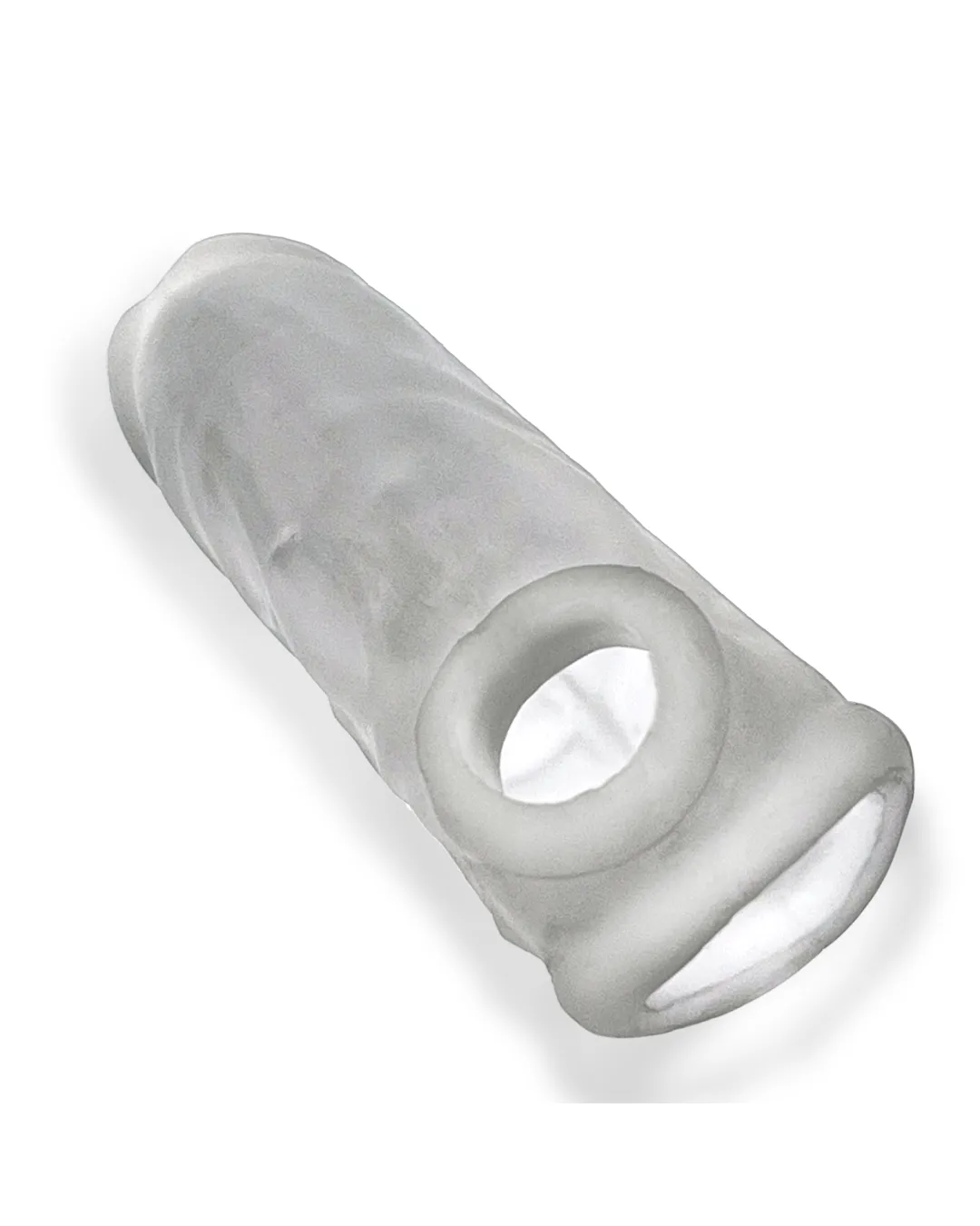 Oxballs Dicker 7.5 Inch Cock Sheath - Clear Ice