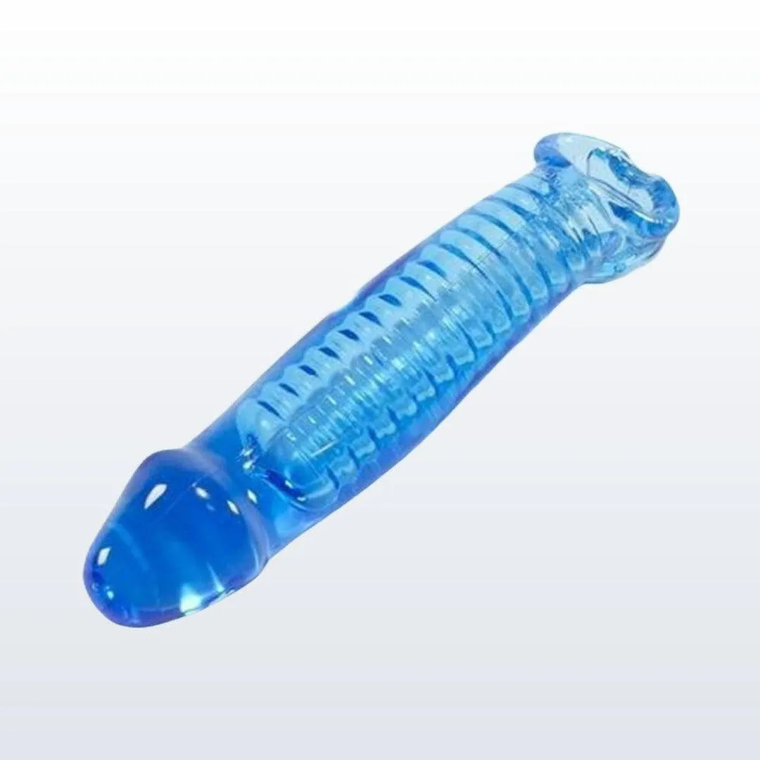 Oxballs Muscle Smooth Cocksheath - Ice Blue