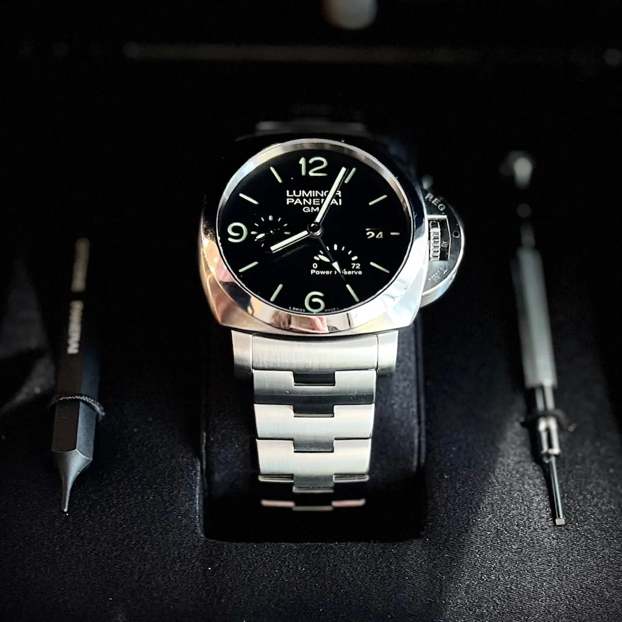 Panerai Luminor GMT Pam00347 NEW