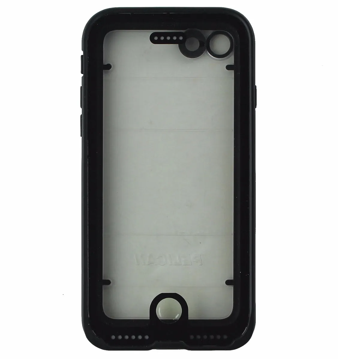 Pelican Marine Waterproof Protection Case Cover Apple iPhone 8 / 7 - Black/Clear