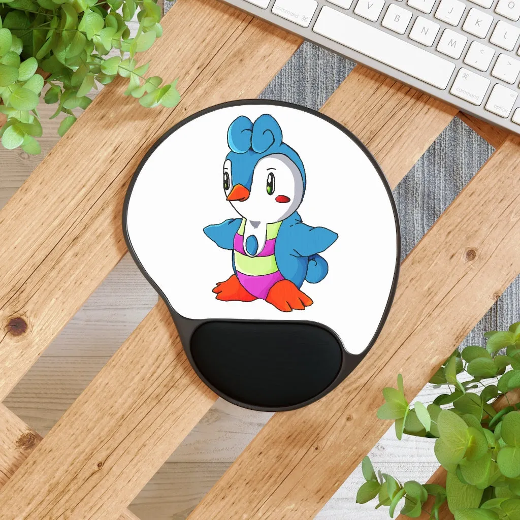 Penny Mouse Pad With Wrist Rest