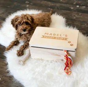 Personalised Dog Keepsake Box