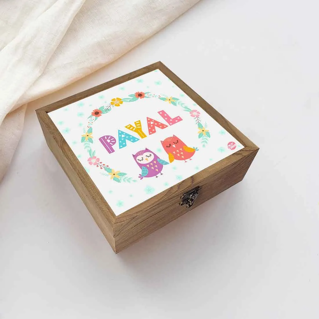 Personalized Cute Jewelry Box for Girls - Cute Owl