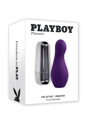 Playboy The Jet Set Vibrator Rechargeable Silicone Clitoral Stimulator