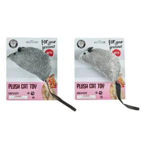 Plush Mouse Cat Toy - 12cm