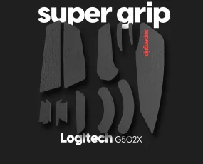 Pulsar Supergrip Grip Tape for Logitech G502X / G502X PLUS Wireless