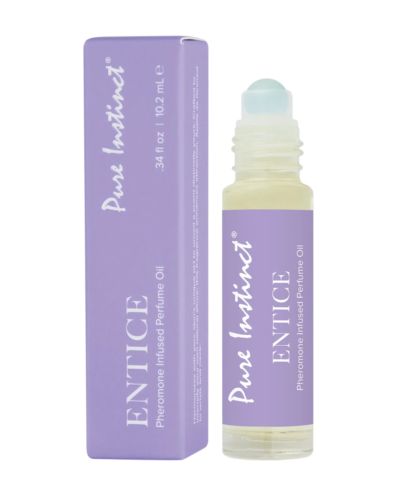 Pure Instinct Pheromone Perfume Oil Roll On Entice - 10.2 ml