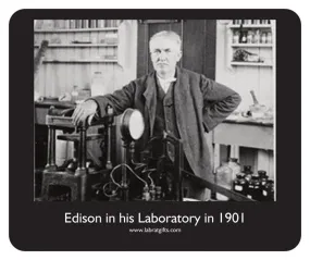 "Thomas Edison" - Mouse Pad