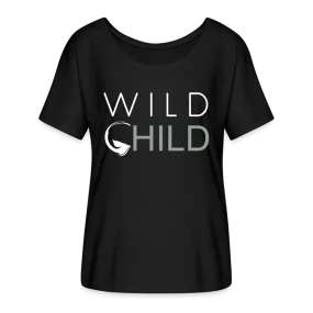 REBEL WILD CHILD TEE | black