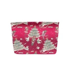 Red christmas Fabric Storage Basket