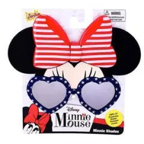 Red White and Blue Minnie Mouse Sun-Staches