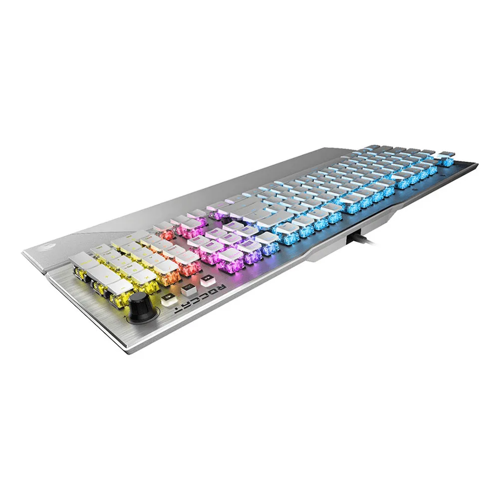 ROCCAT Vulcan 122 Gaming Mechanical Keyboard AIMO Tactile White