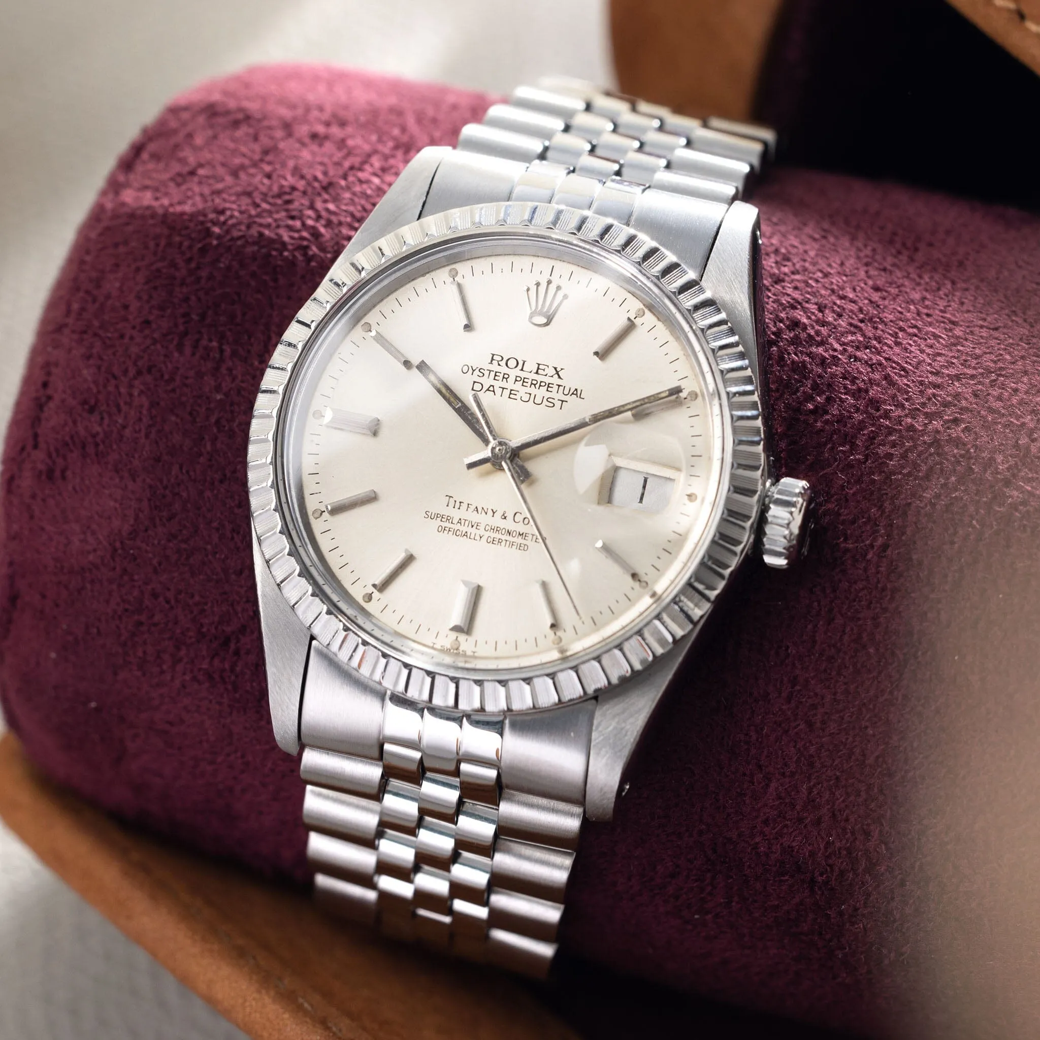 Rolex Datejust Tiffany & Co Dial ref 16030