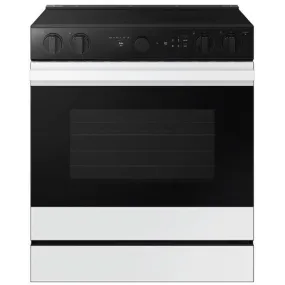 Samsung 6.3 cu. ft. Bespoke Smart Slide-In Electric Range NSE6DB850012/AC