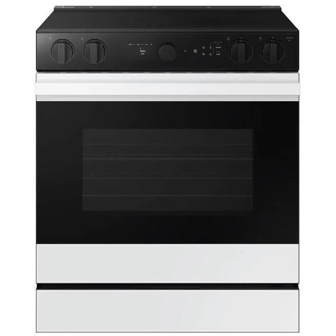 Samsung 6.3 cu. ft. Bespoke Smart Slide-In Electric Range NSE6DB850012/AC