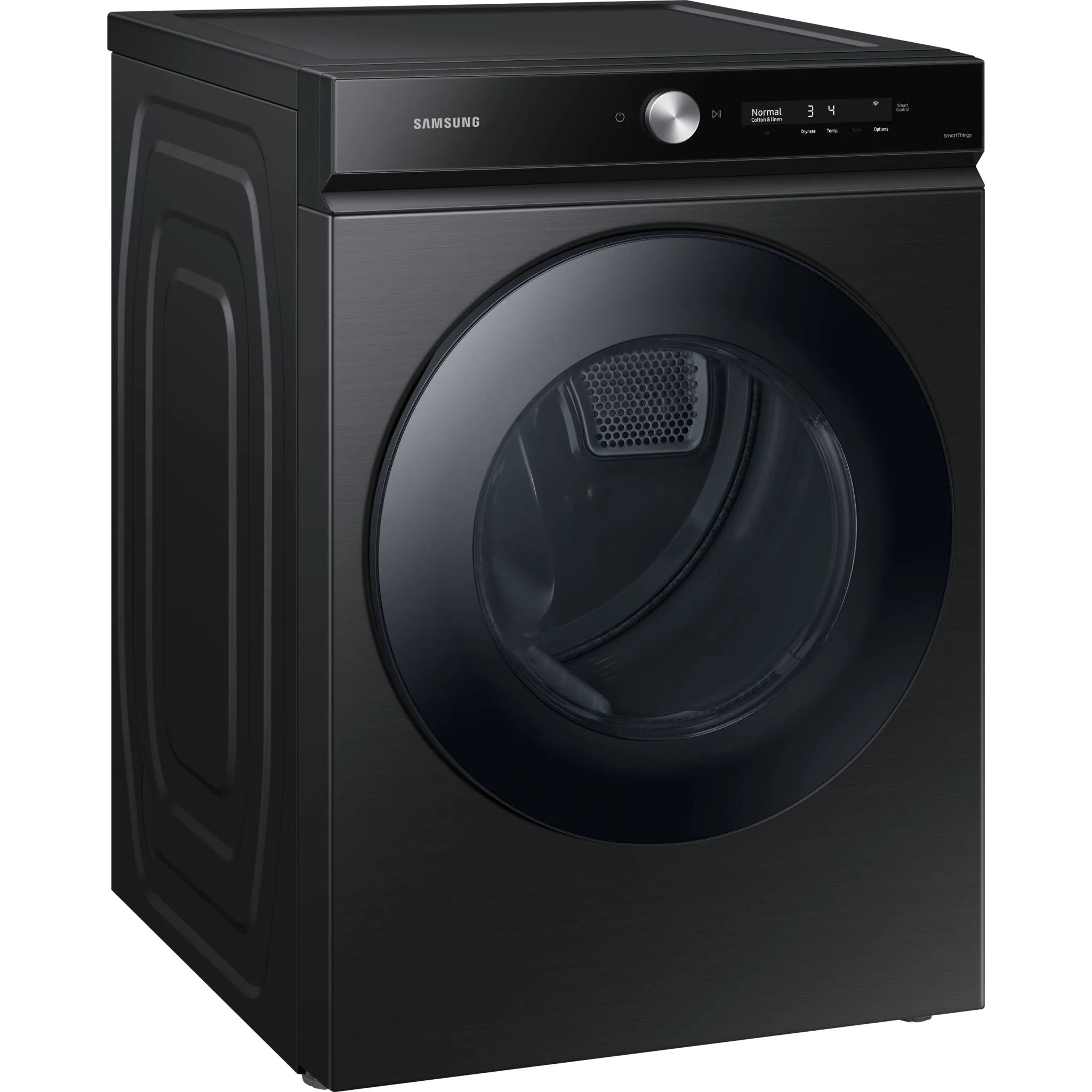 Samsung Front Load Dryer (DVE53BB8700VAC) - Black Stainless