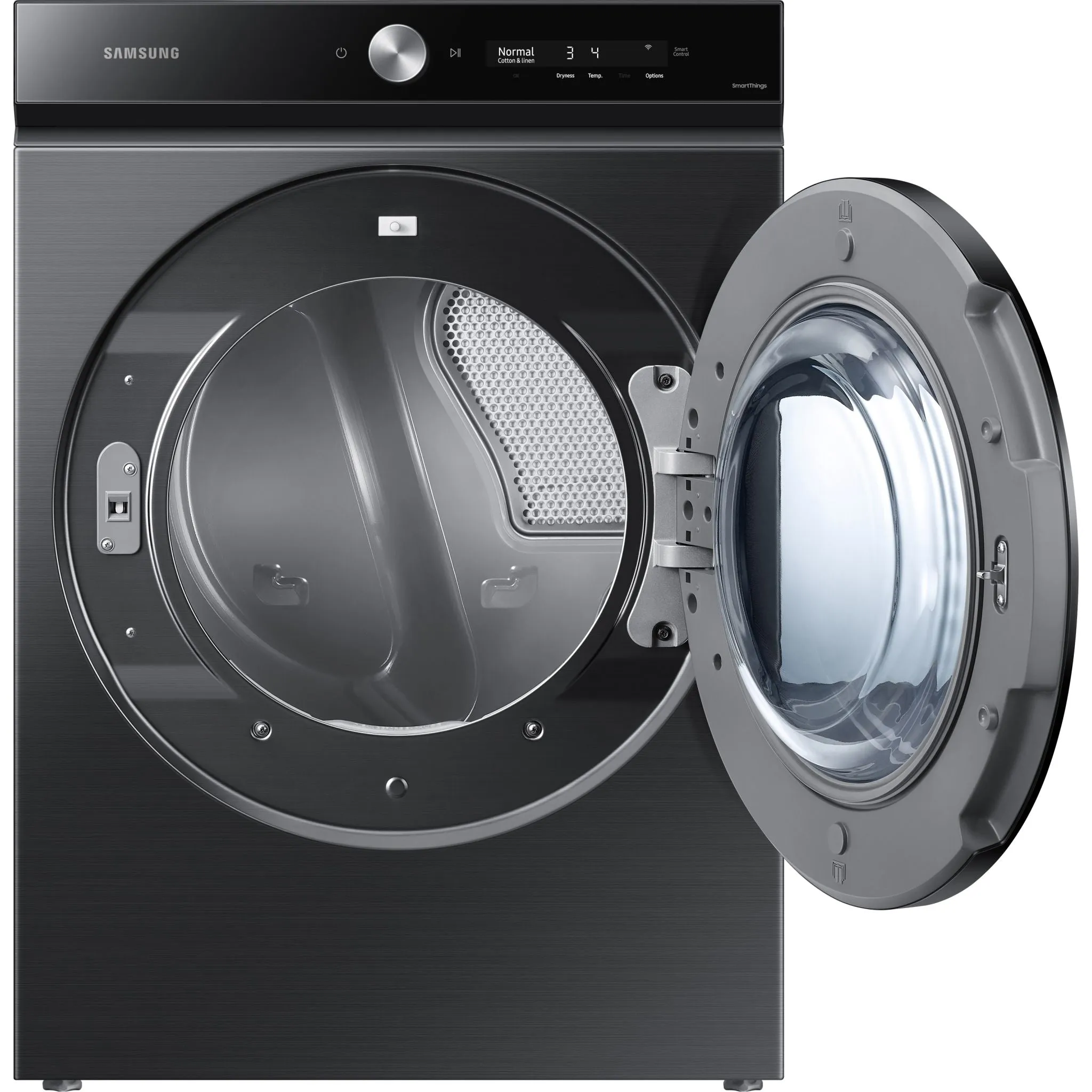 Samsung Front Load Dryer (DVE53BB8700VAC) - Black Stainless