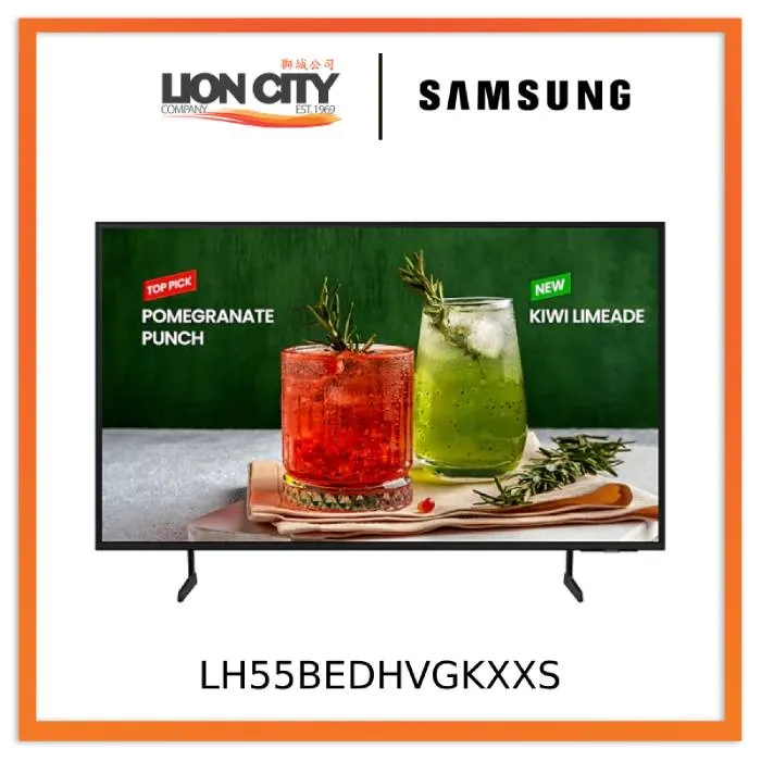 Samsung LH55BEDHVGKXXS 55" Business TV BE55D-H