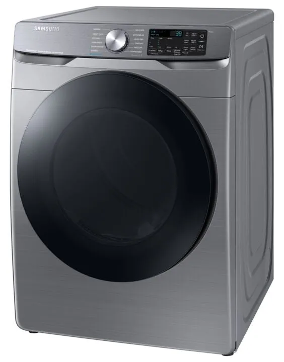 Samsung Platinum Steam Front Load Dryer (7.5 cu.ft.) - DVE45B6305P/AC