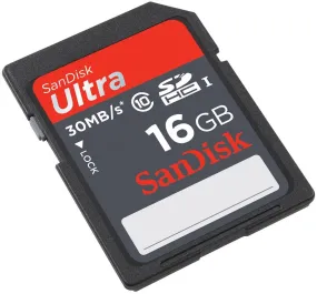 SanDisk Ultra 16GB SDHC Memory Card