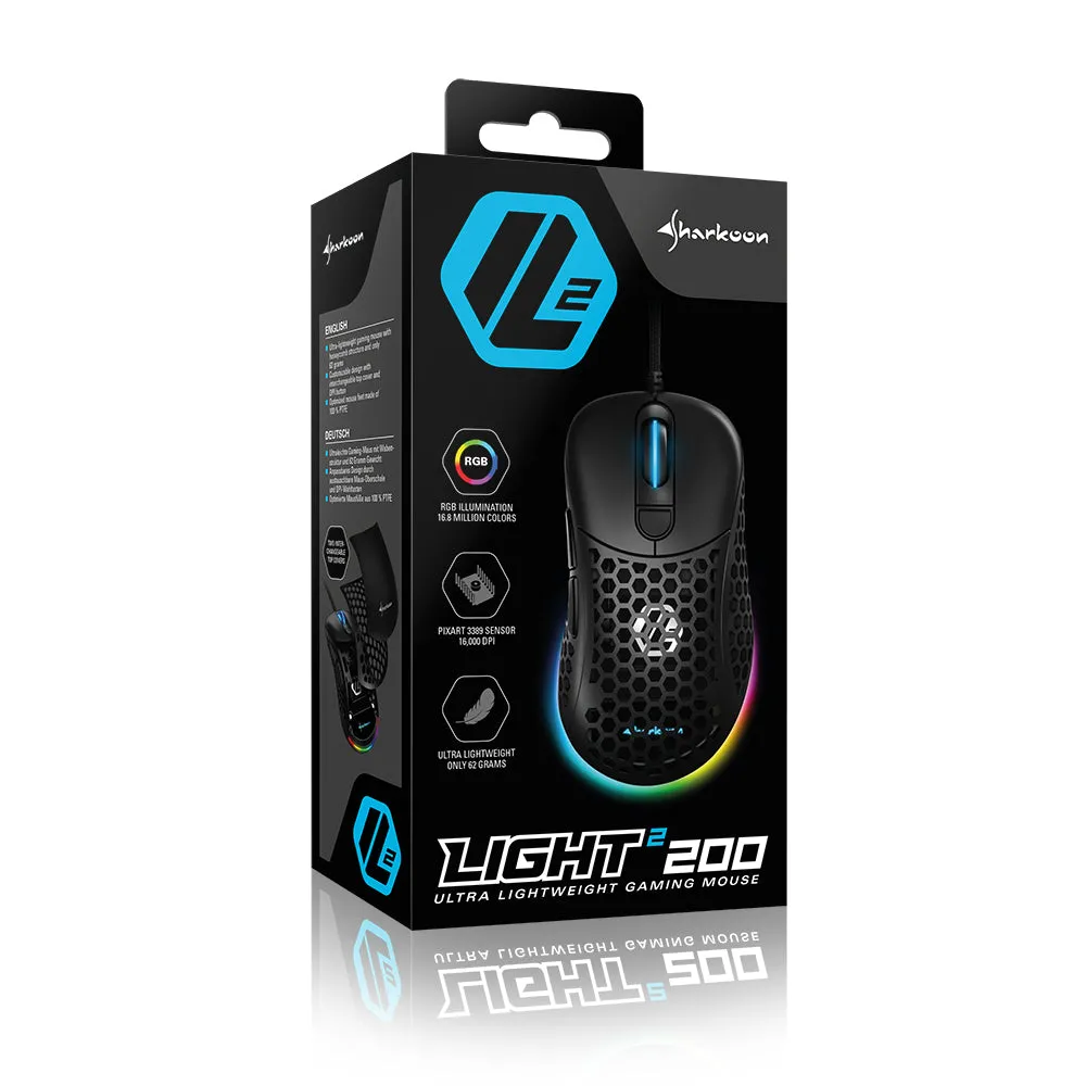 Sharkoon Wired Gaming Mouse LIGHT² 200