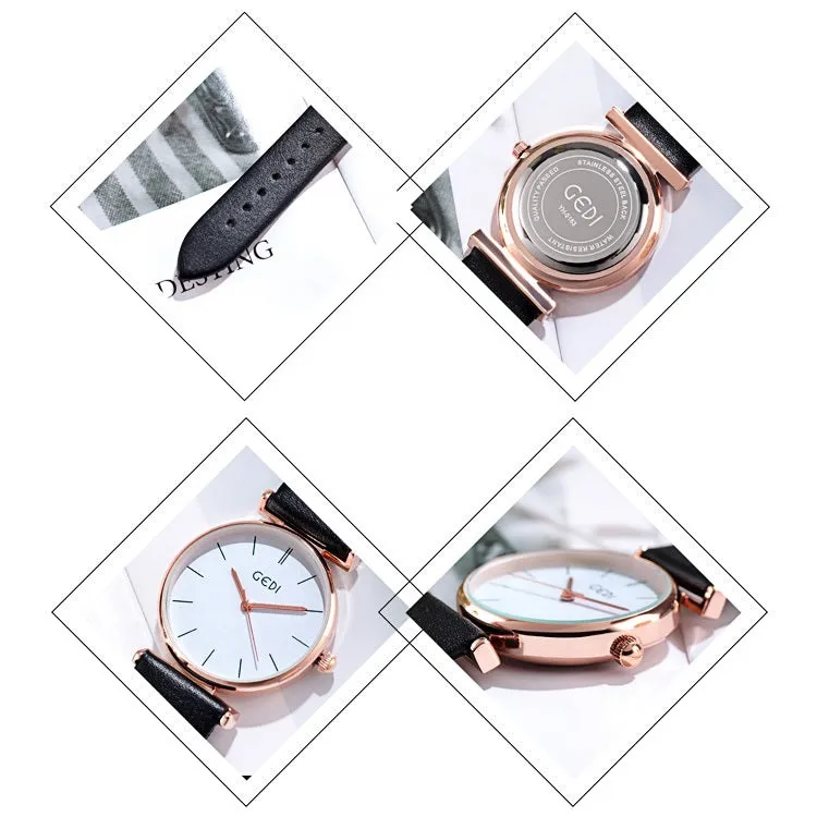 Simple&Stylish Round Dial Women's Watch