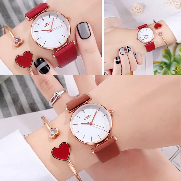 Simple&Stylish Round Dial Women's Watch