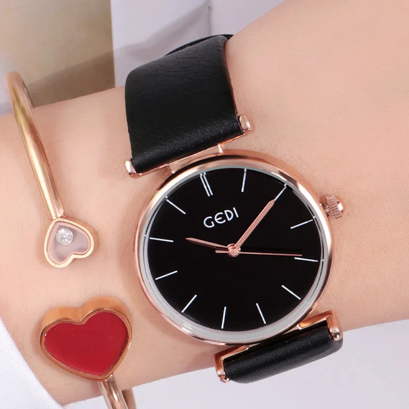 Simple&Stylish Round Dial Women's Watch