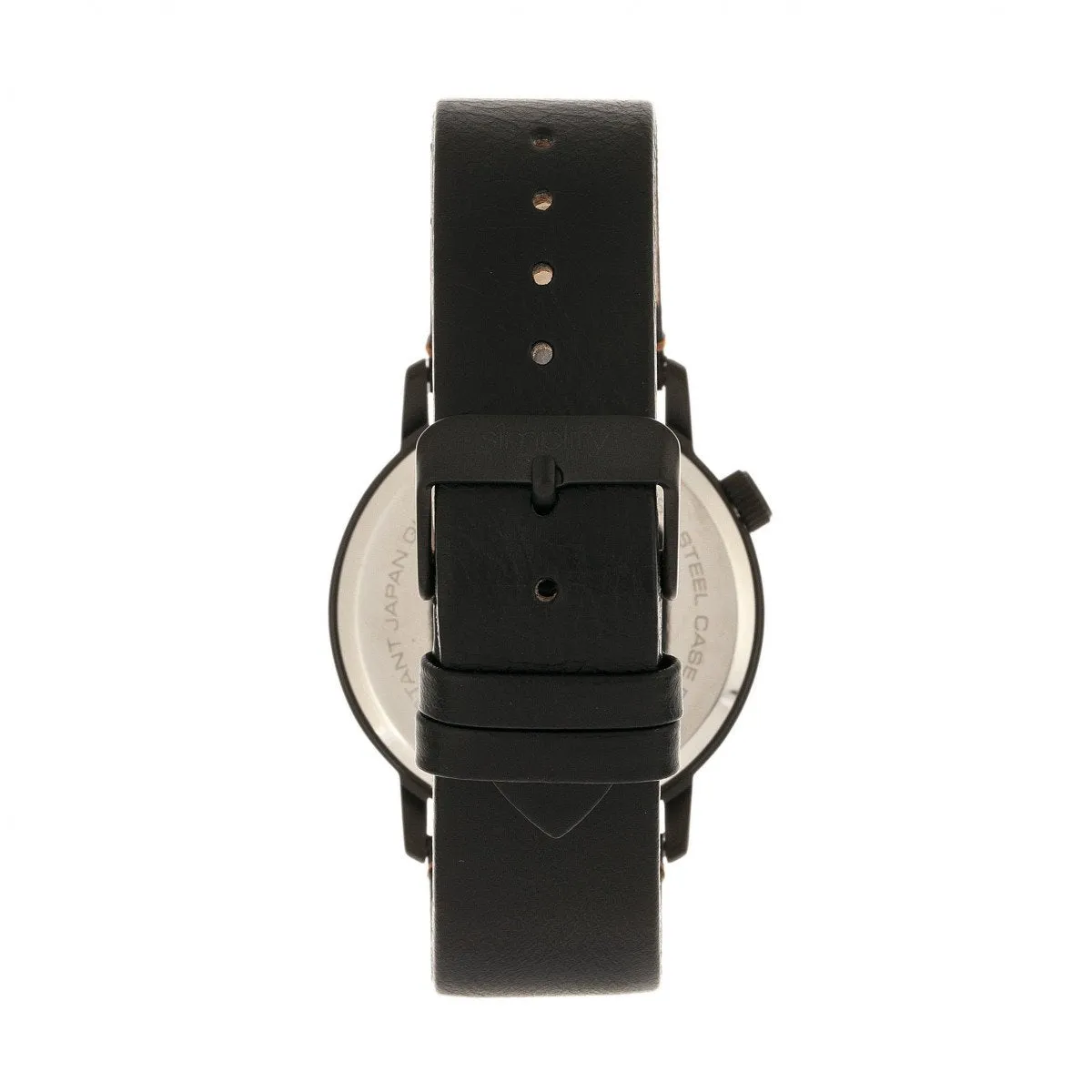 Simplify The 5500 Leather-Band Watch