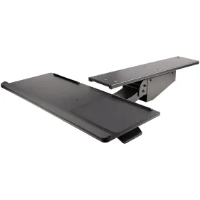 Startech.Com Under Desk Keyboard Tray, Full Motion & Height Adjustable Keyboard And Mouse Tray, 10" X 26" Platform, Ergo