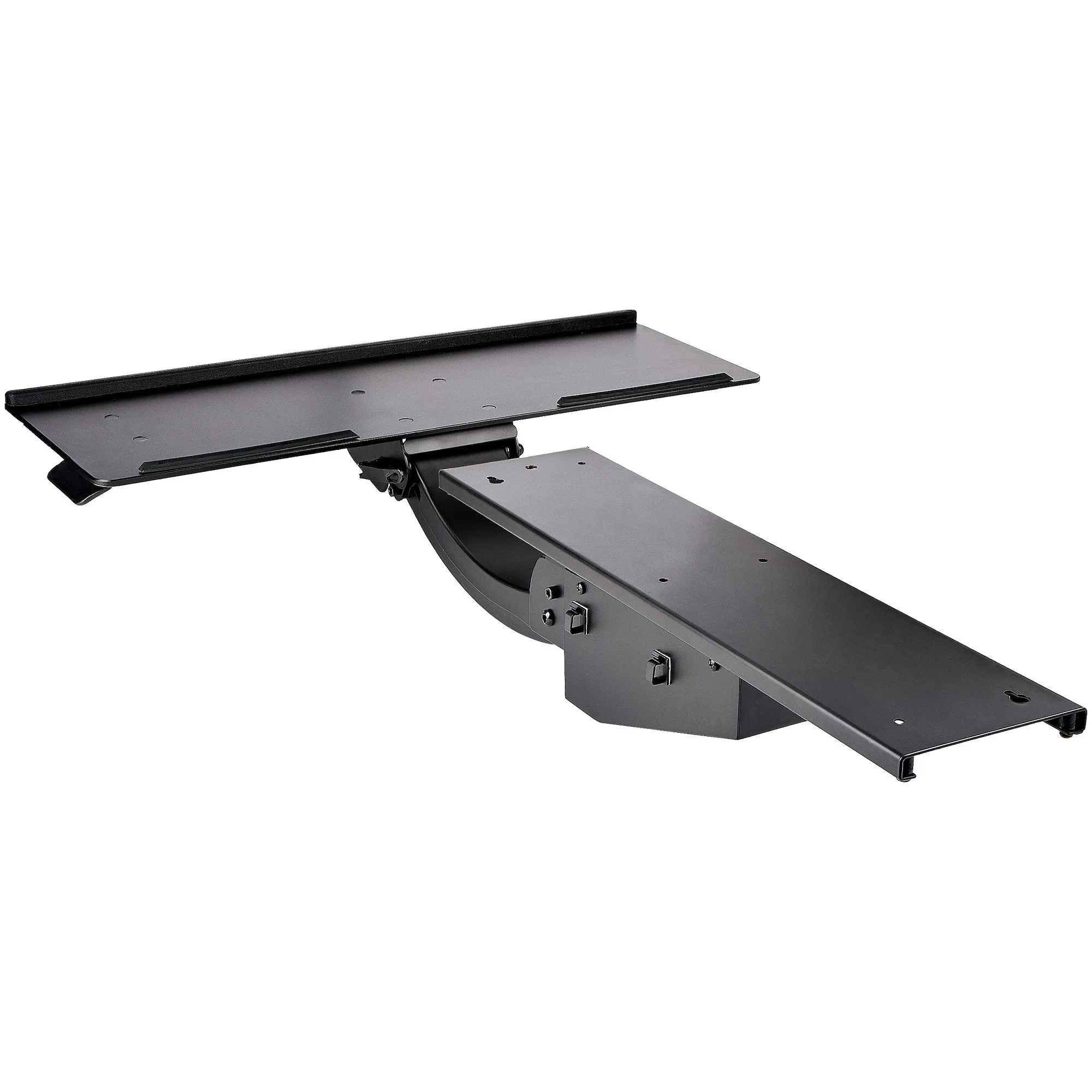 Startech.Com Under Desk Keyboard Tray, Full Motion & Height Adjustable Keyboard And Mouse Tray, 10" X 26" Platform, Ergo