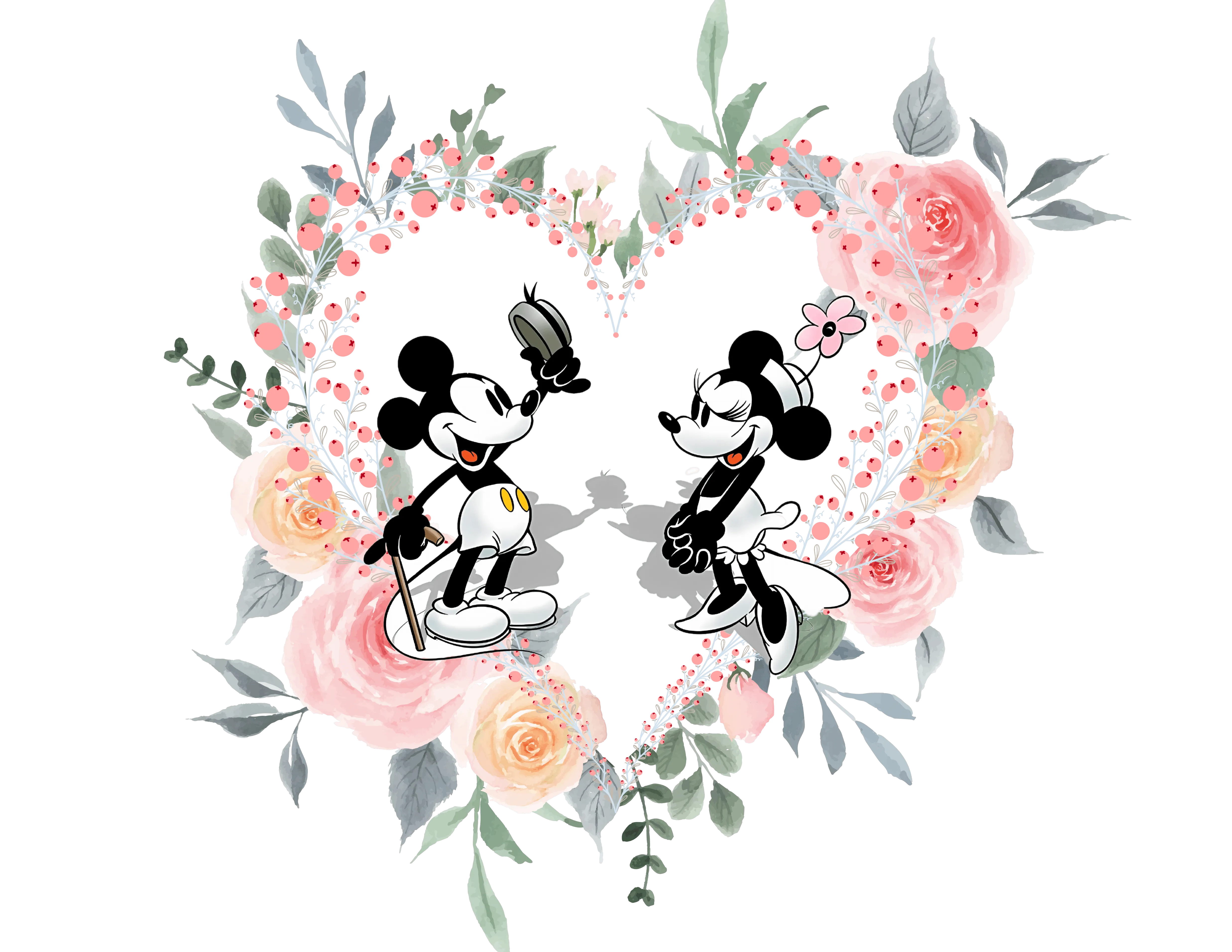 Steamboat Willie - Love - Crop Top