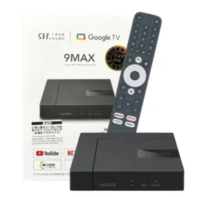 SVICloud 9MAX TV Box 2024 Built-in native Google TV interface 4K HDR