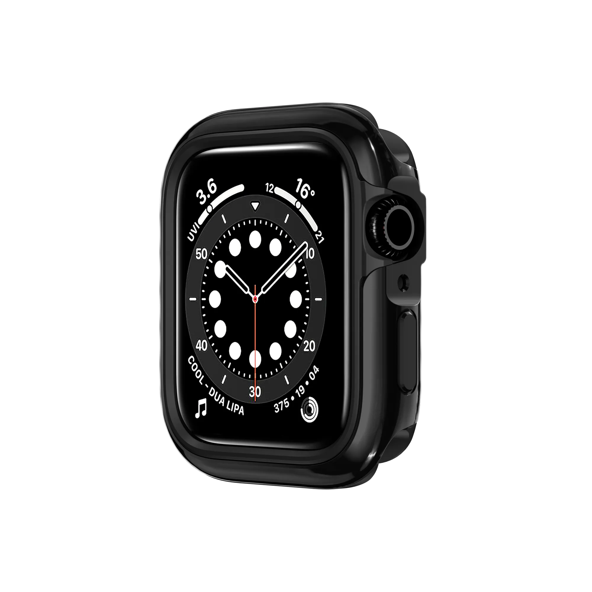 SwitchEasy Odyssey Modern Aluminum Metal   Bayer TPU Bumper Frame Case for Apple Watch