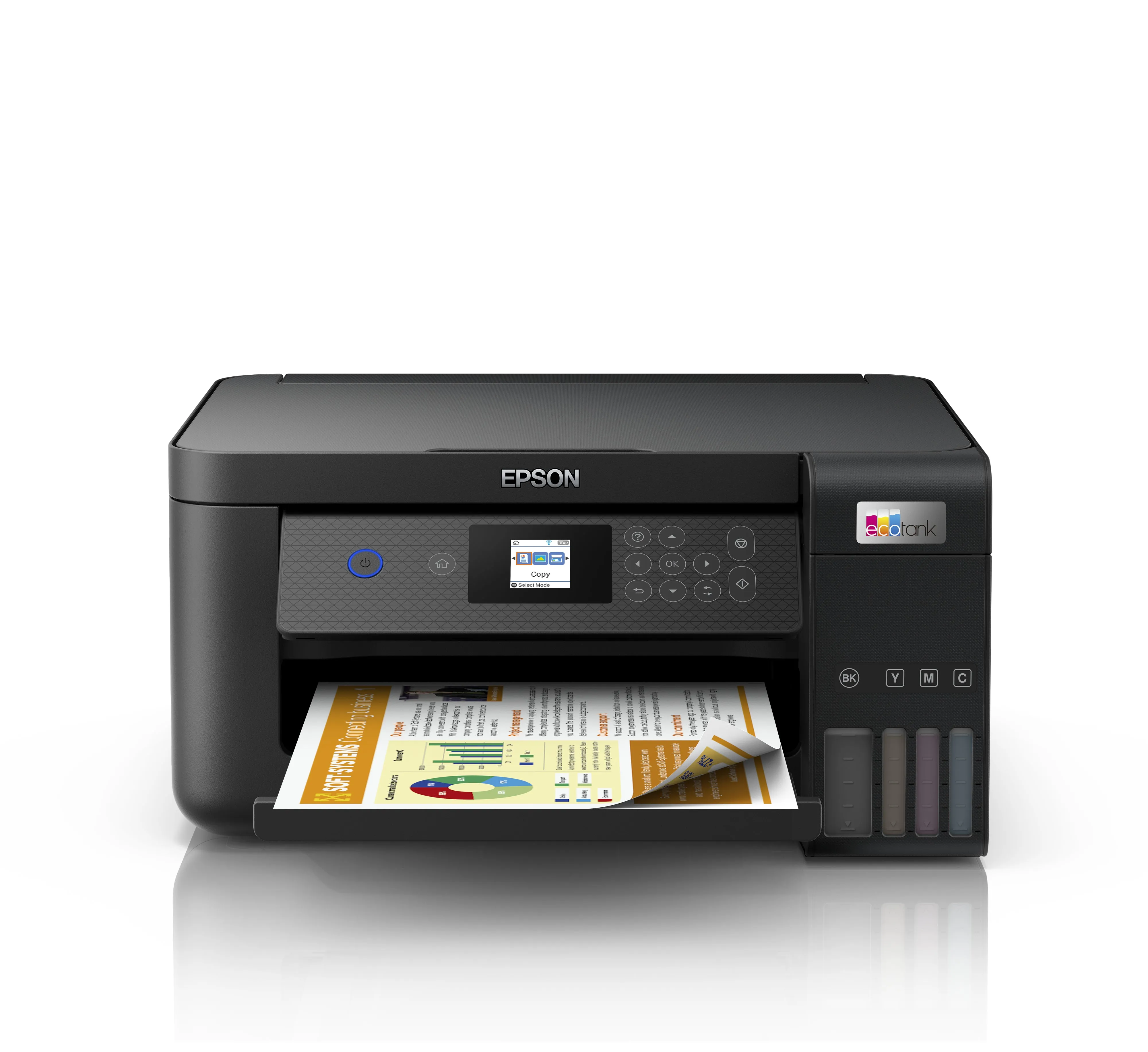 T Epson Ecotank Et-2850 Tintenstrahldrucker 3In1/A4/Wlan/Wifi/Duplex