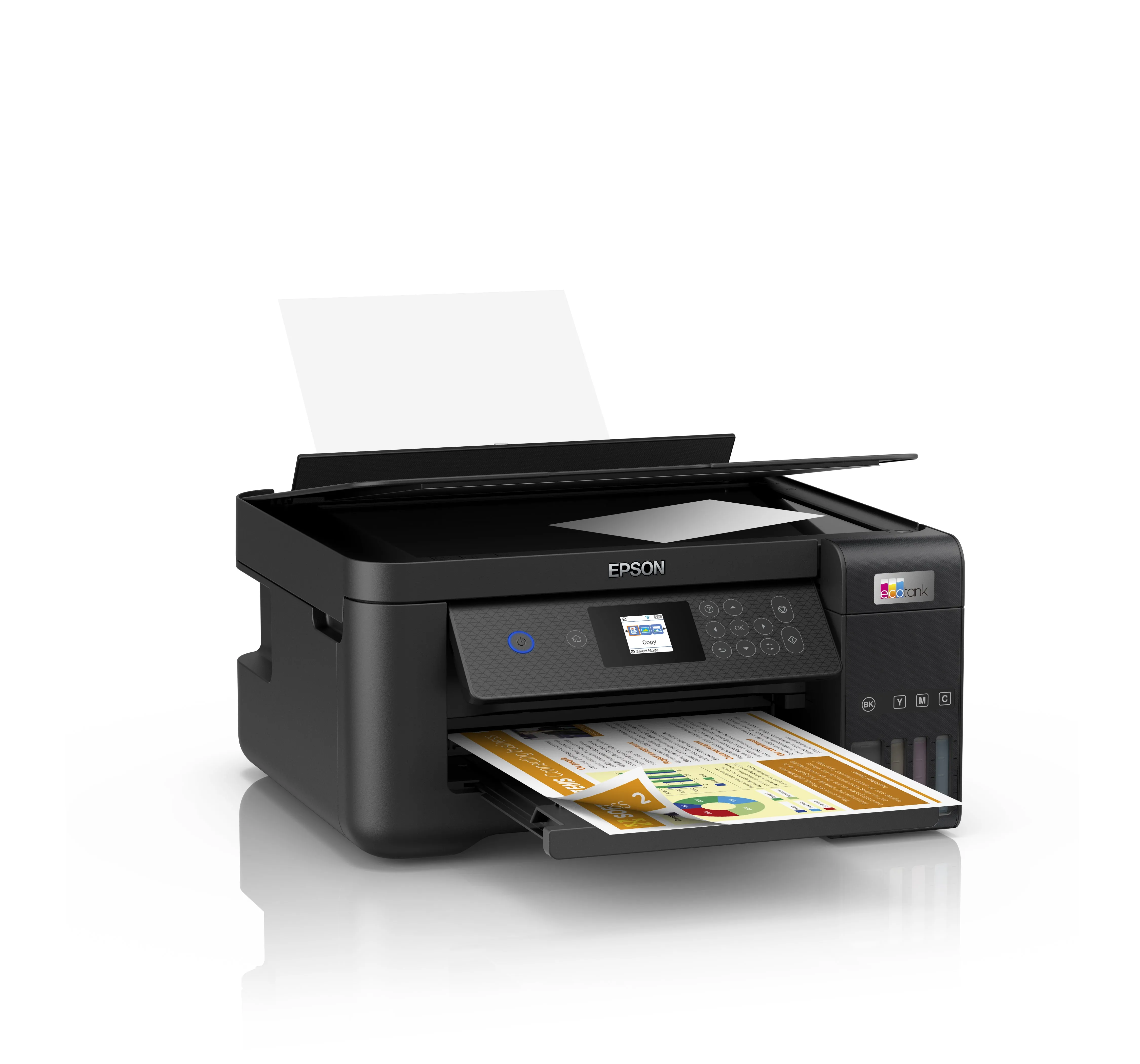 T Epson Ecotank Et-2850 Tintenstrahldrucker 3In1/A4/Wlan/Wifi/Duplex