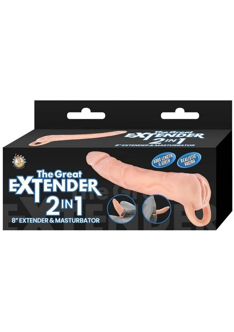 The Great Extender 2 In 1 Extender and Masturbator