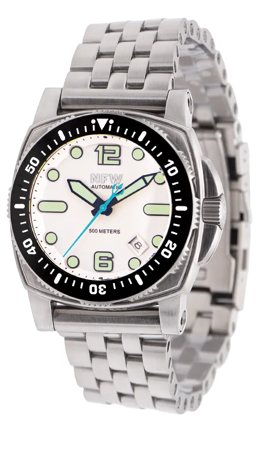 The Shumate Diver 15920 - Brushed Steel